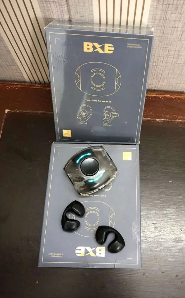 Bxe Auraspin Wireless Earcuffs: Ultra Long Lasting Playtime Bluetooth Earphone (random Color)