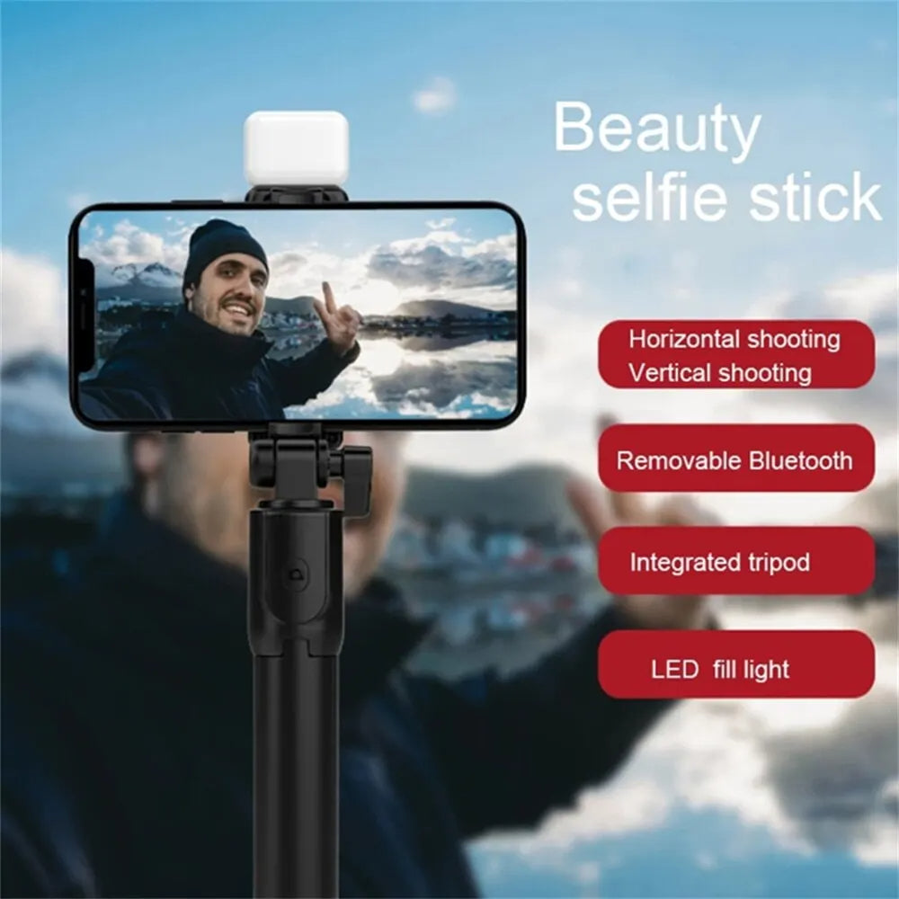 selfie stick mini tripod stand