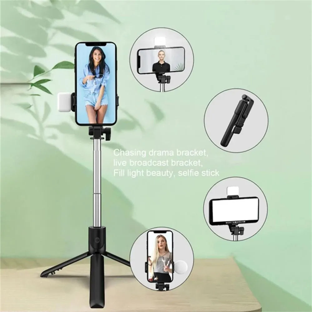 selfie stick mini tripod stand
