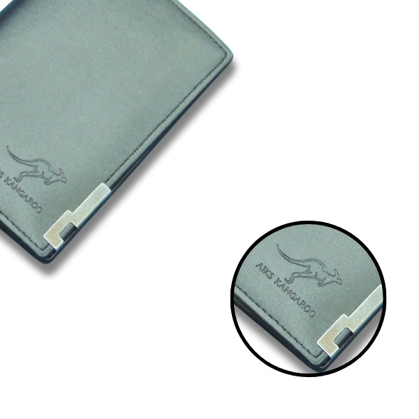 Men’s Leather Half Long Wallet.