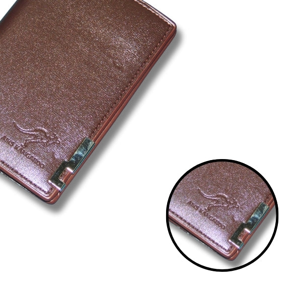Men’s Leather Half Long Wallet.