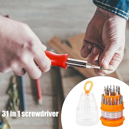 Universal Precision Screwdriver Bit Set | Multi Tool Screw Driver Kit Maintenance Repair Tool 31 In 1 (random Color))
