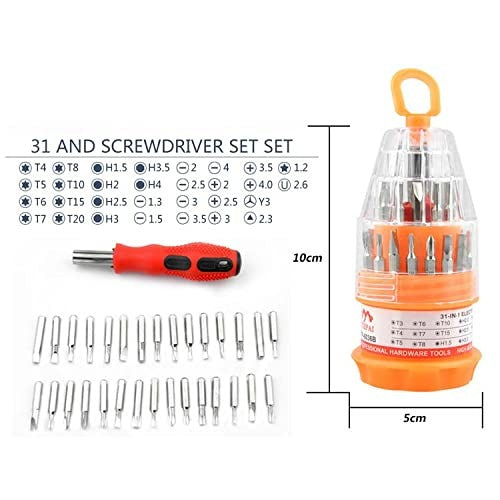 Universal Precision Screwdriver Bit Set | Multi Tool Screw Driver Kit Maintenance Repair Tool 31 In 1 (random Color))