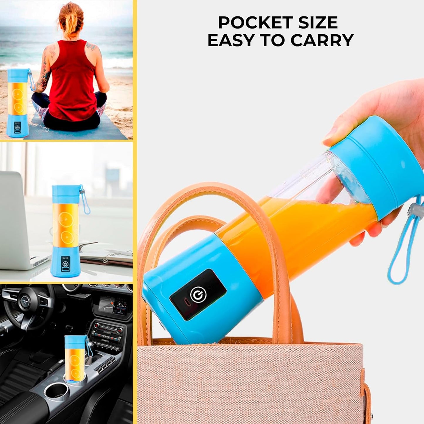 Portable USB Rechargeable Mini Blender