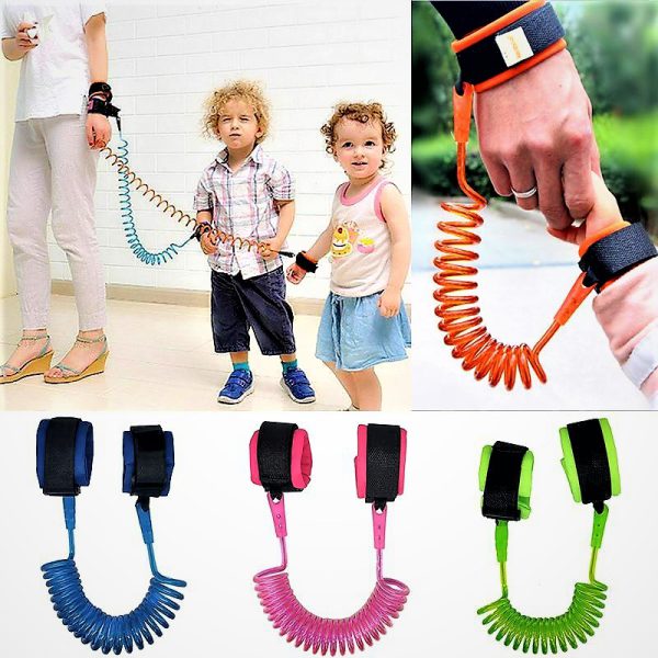 Baby Child Anti Lost Wrist Link Safety Harness Strap Rope Leash Walking Hand Belt.