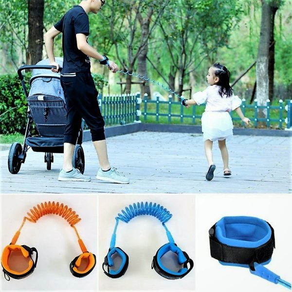 Baby Child Anti Lost Wrist Link Safety Harness Strap Rope Leash Walking Hand Belt.