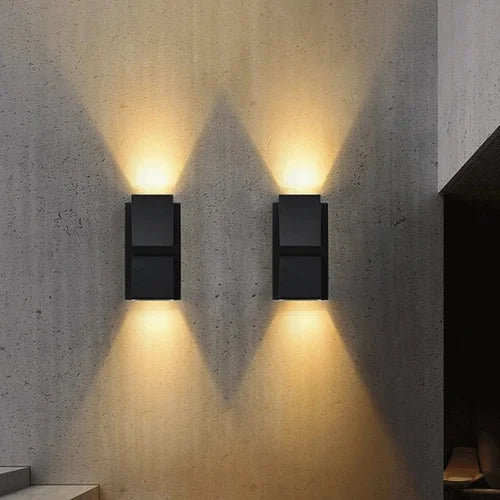 K Shaped Double Led Two Side Waterproof Led Outdoor Wall Light 10w.